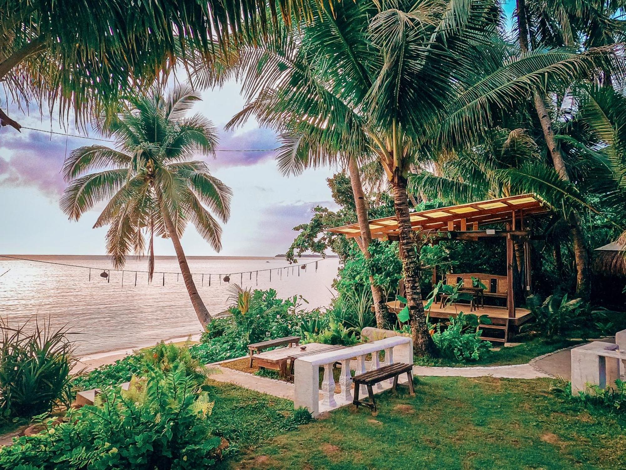 Shakabrah'S Beachfront Kubo 제너럴 루나 외부 사진
