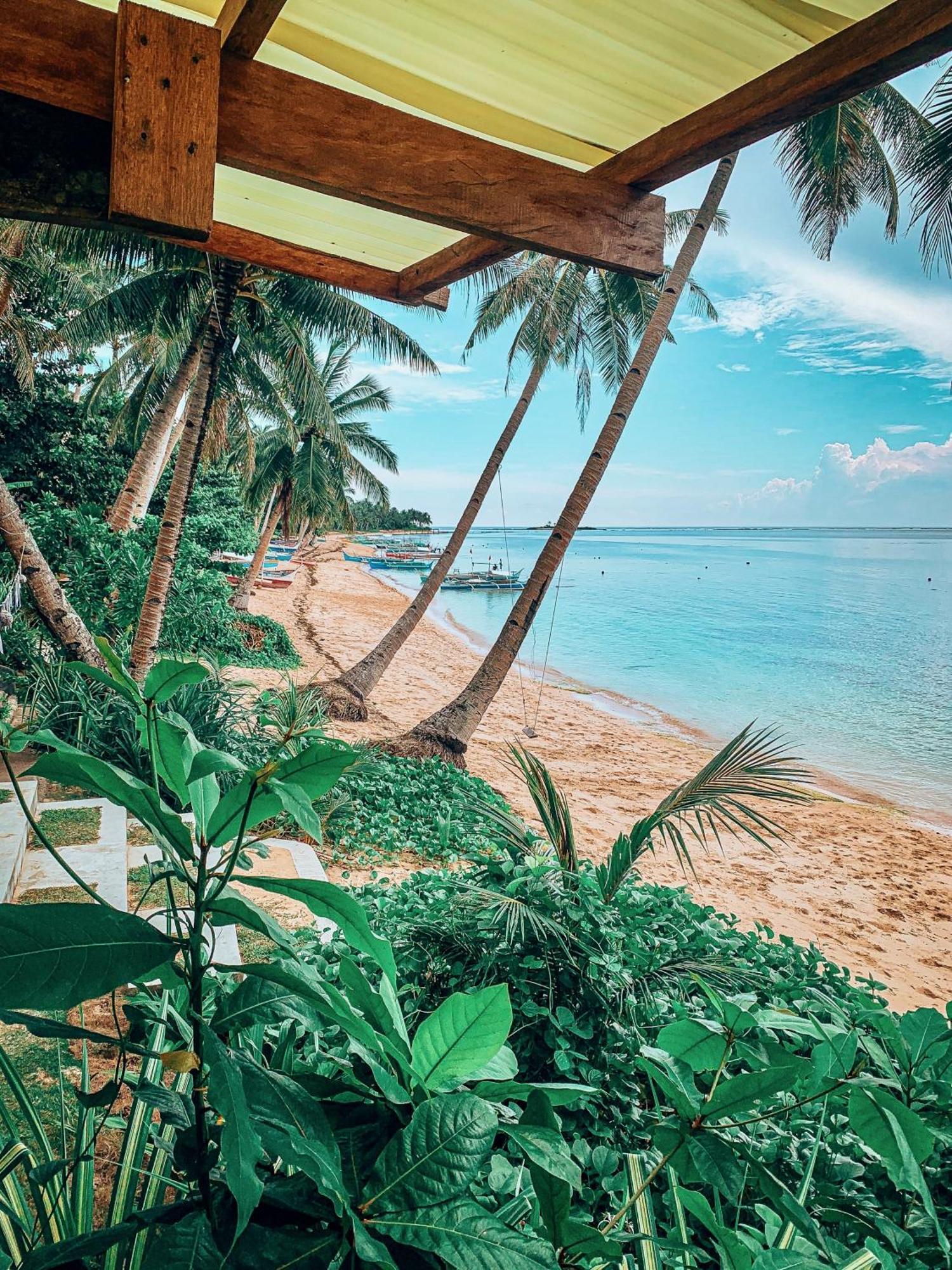 Shakabrah'S Beachfront Kubo 제너럴 루나 외부 사진