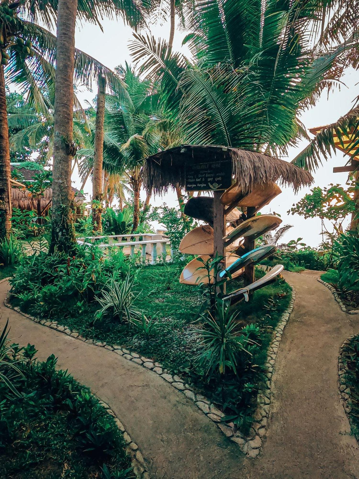 Shakabrah'S Beachfront Kubo 제너럴 루나 외부 사진
